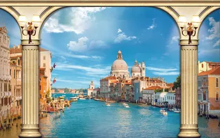 欧式蓝天复古背景