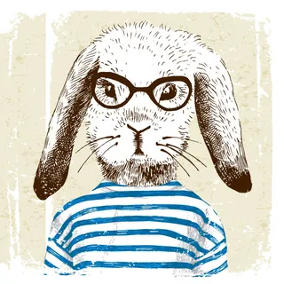 拟人动物 卡通头像