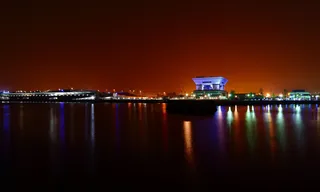 夜色中的建筑
