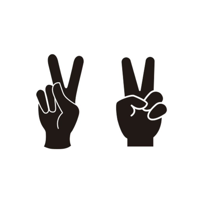 比耶手势图/免扣素材