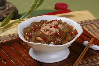 鲜虾麻婆凉粉 15元