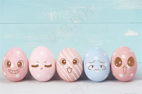 微笑的彩蛋卡通笑脸 微笑的彩蛋卡通笑脸