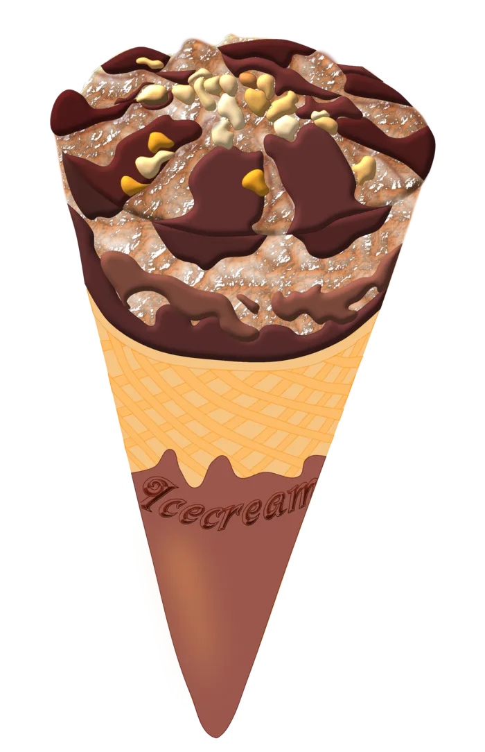夏季冰淇淋素材