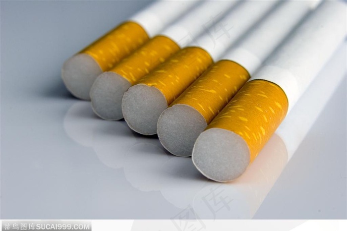 香烟谜烧-一排斜放香烟