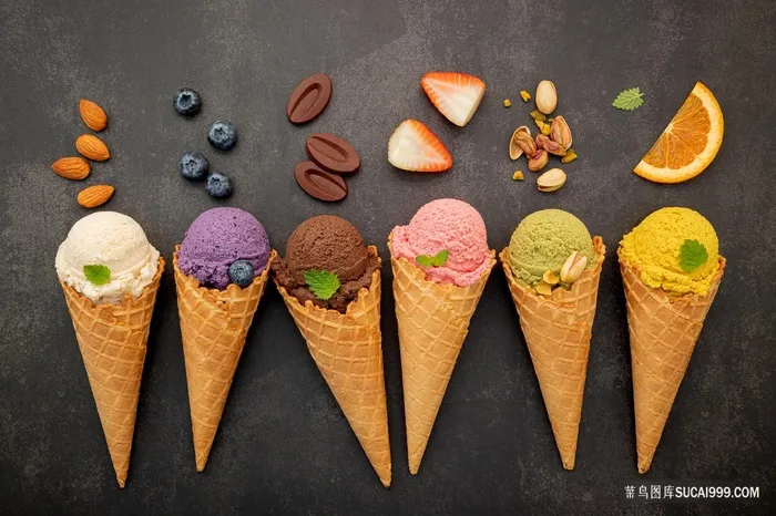 高清冰淇淋摄影