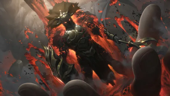 英雄联盟人物原画斯巴达之魂 潘森