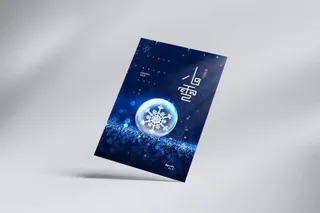 质感小雪传统节气海报