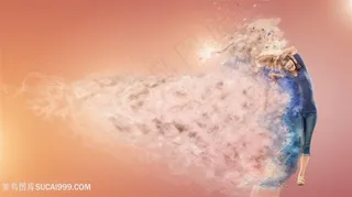 创意动感美女高清图片