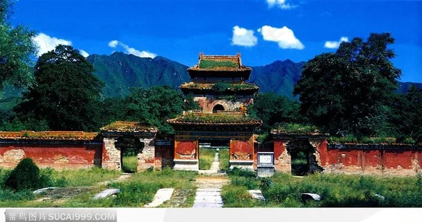 明十三陵-远眺献陵