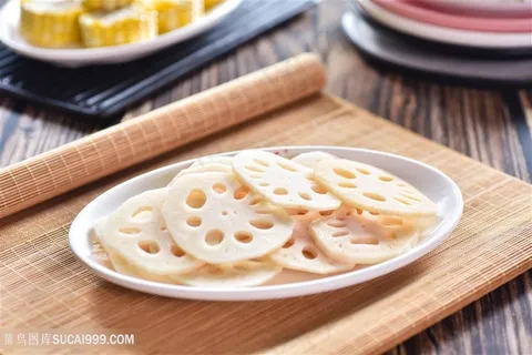 莲藕美食素材