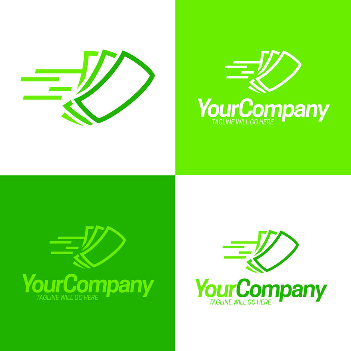 手绘Logo标志素材
