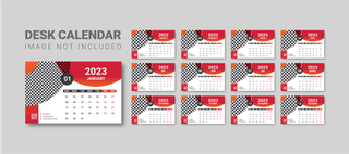 2023日历 2023年挂历 兔年日历 