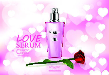 设计广告化妆品素材