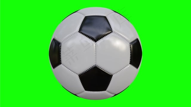 球, 足球, 绿色屏幕, 色键