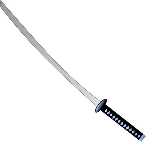 武士刀 PNG免抠(647x627)