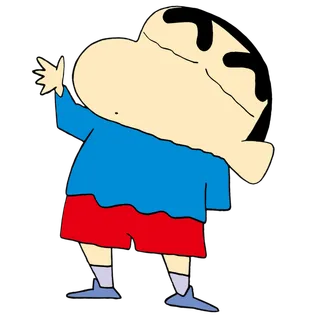 蜡笔小新可爱人物免扣素材