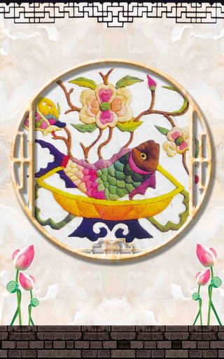 玄关背景墙装饰画