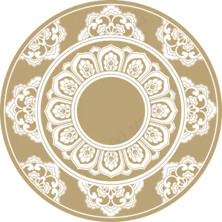 中国风传统吉祥寓意图案古代喜庆祥瑞纹样纹饰PNG免抠