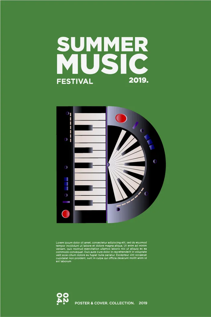 音乐系列免抠失量图ai矢量模版下载