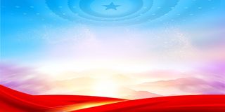 党建背景 红色党建背景展板