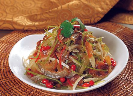 96LC-419老虎菜拌带皮驴肉