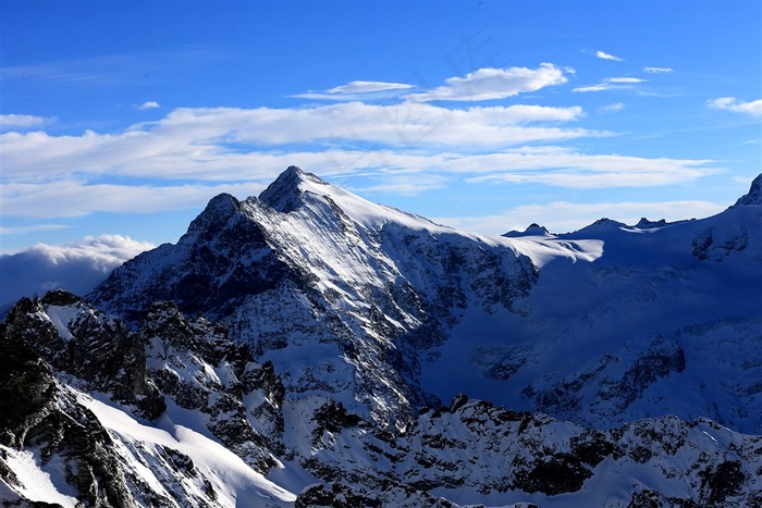 瑞士阿尔卑斯山风景