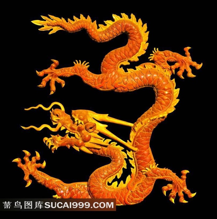 中国古典龙纹雕刻艺术