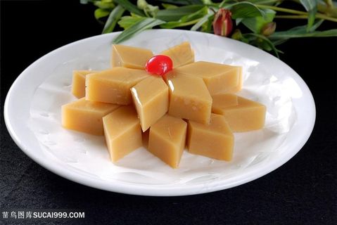 大小吃豌豆黄中华美食