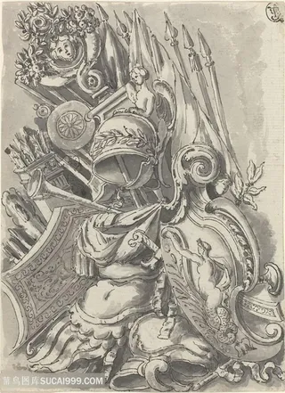 素描人物时尚装饰画