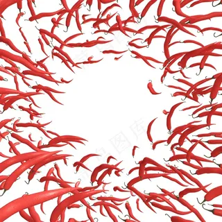 鲜红的辣椒高清图片