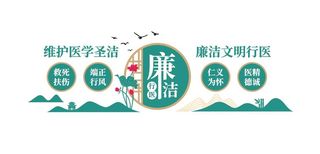 医院廉政文化墙
