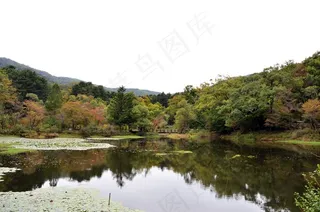 美丽山水湖泊风景图片