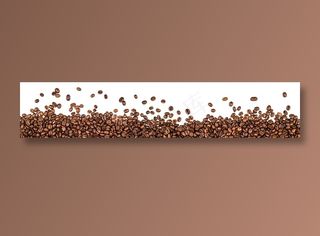 散落的咖啡豆背景高清图片