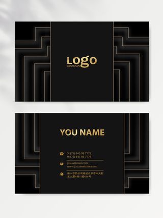 质感名片图片模版