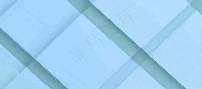 蓝色清新网格条纹，布料材质