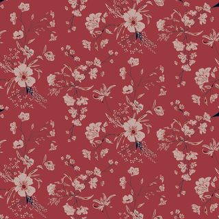 花卉唯美手绘花朵面料纹理手机壳布料面料印花服装矢量图案素材