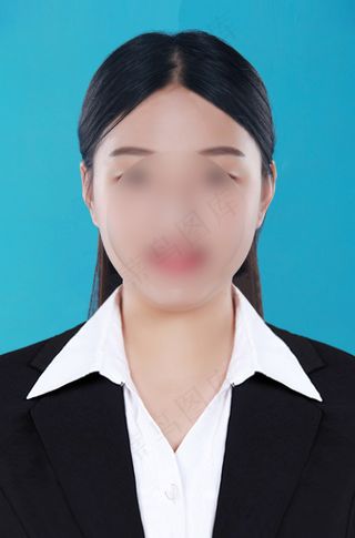 西装模板  女生西装 寸照模板 西装 证件照 西服 免抠