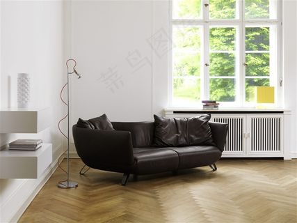 简约家居沙发背景