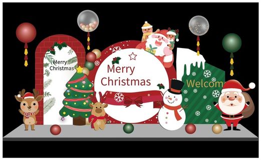圣诞节美陈