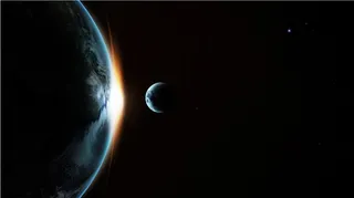 元宇宙世界风景背景墙