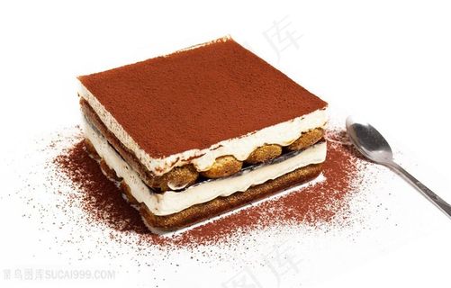 美味可口的提拉米苏高清摄影图