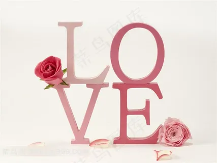 唯美love字母图片
