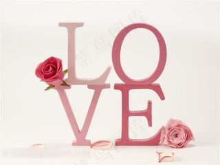 唯美love字母图片