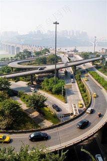 石板坡立交桥重庆景点