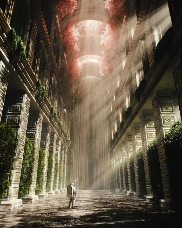 绝美的丁达尔效应