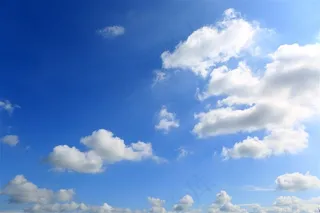 好看的蓝天白云摄影