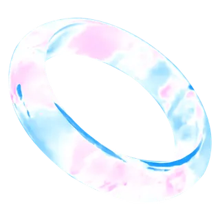 手镯免抠图蓝粉