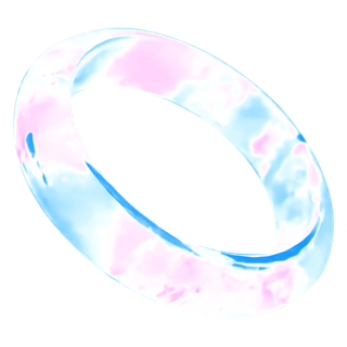 手镯免抠图蓝粉