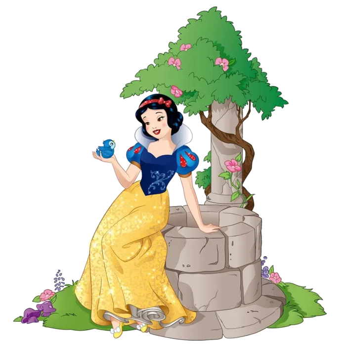 卡通人物迪士尼公主系列免抠贴图白雪公主睡美人灰姑娘PNG素材