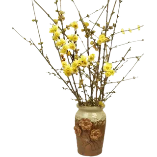 浅色唯美桌面装饰盆栽免扣素材